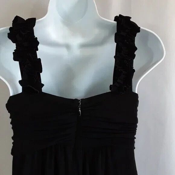 Saint Tropez West size 6 black dress * - Picture 5 of 12